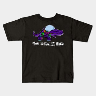 Gator Mobile - Purple Kids T-Shirt